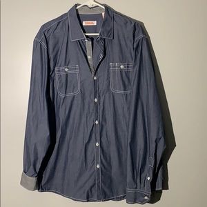 Chambray button down